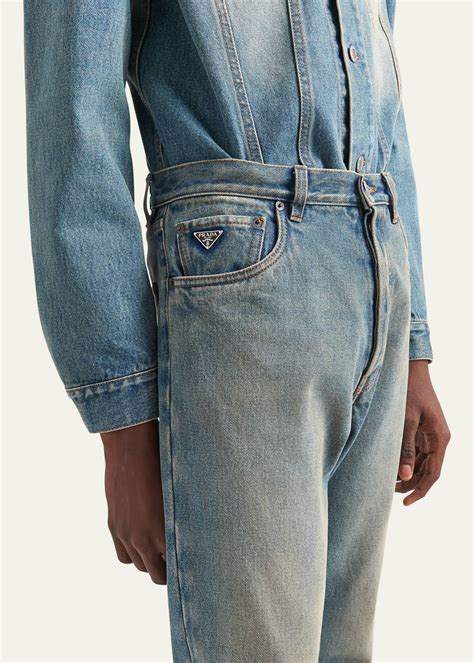 prada giacca jeans|prada jeans for men.